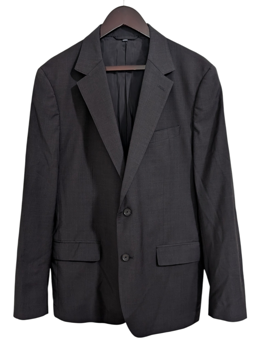 Bonobos 42R Charcoal Gray Blazer Jetsetter Italian Wool Sport Coat Jacket